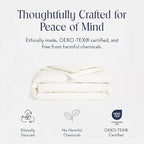 Brooklinen Luxury Percale Duvet Cover – 100% Cotton, Cool, Crisp, Extra-Long Corner Ties, Button Closure, Soft & Breathable – Machine Washable, Duvet Cover King/California King Bed Sizes (Cream)