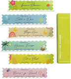 Folkulture Incense Sticks (120 Sticks) | Set of 6 Smell Like Summer Incense for Gifts, Aromatherapy | No Charcoal,Organic,Non Toxic,45 Mins Burn Time Sea Breeze, Lemon Summer Scents Insence-Sticks