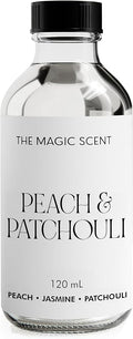 The Magic Scent Peach & Patchouli Diffuser Oil - Hotel & Home Luxury Scents - Diffuser Oil Scents for Home Designed for Use in All Diffusers - 4 fl oz, 120 mL