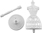 5pcs Doll Clothes Model Rack 220mm Hollow Art Model Frame Clothes Gown Display Mini Mannequin Model for Doll Toy Display