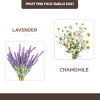 Folkulture Lavender & Chamomile Incense Sticks with Holder (100 Sticks)| Oud Luxury Incense Stick for Meditation, Aromatherapy, Prayer| No Charcoal,Organic,Non Toxic, 45 Mins, Long Burning