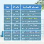 Artliving 5 Inch Black 12pcs/Set Plastic Easels Plate Display Stands Picture Frame Stand Holder