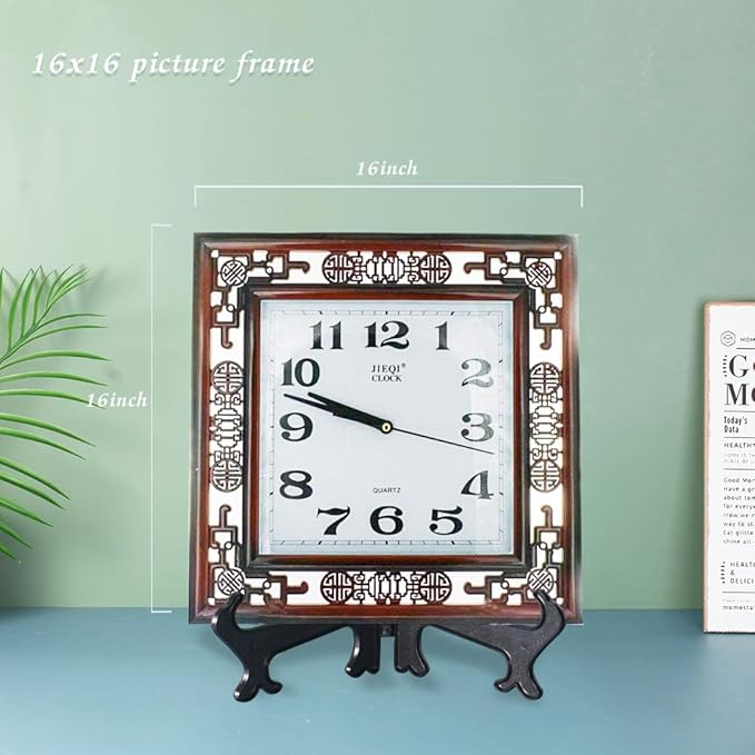 Artliving (4 Pack) 12 Inch Plastic Display Stand, Black Easel Display Photo Holder Stand, Displays Picture Frames, Cookbooks, Tablets and Art