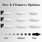 Feather Down Pillows King Size Set of 2 with Gusset, Luxury Hotel Collection Bed Pillow 2 Pack, Down Surrounded Pillows for Sleeping, Soft for Side, Back Sleepers 20x36 in.