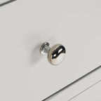 SAFAVIEH Couture Collection - Zack Grey 6-Drawer Wood Dresser with Silver Accents, Modern Storage Chest (DUP1004J)