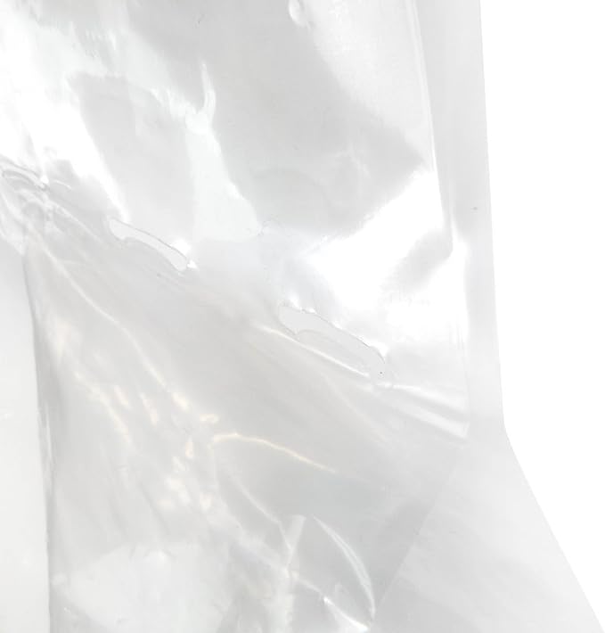 Hangerworld Pack of Clear Polythene Shirt Suit Dress Garment Clothes Cover Bags 80 Gauge (54" (50 Pack))