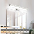 Ralbay 24inch Brushed Nickel Vanity Light with 5 Color Temperature (2700K-6000K) Dimmable Acrylic Metal 24W LED Modern Bathroom Vanity Light Bar