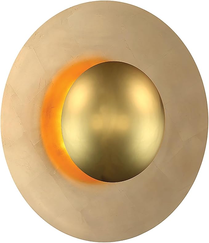 Modern Forms Blaze 24in LED Wall Sconce 3000K in Gold Leaf