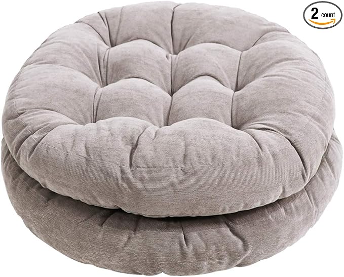 Tiita Outdoor Cushions Square Floor Pillow Thicken Tufted Seat Pad Large Floor Cushion for Yoga Meditation Living Room