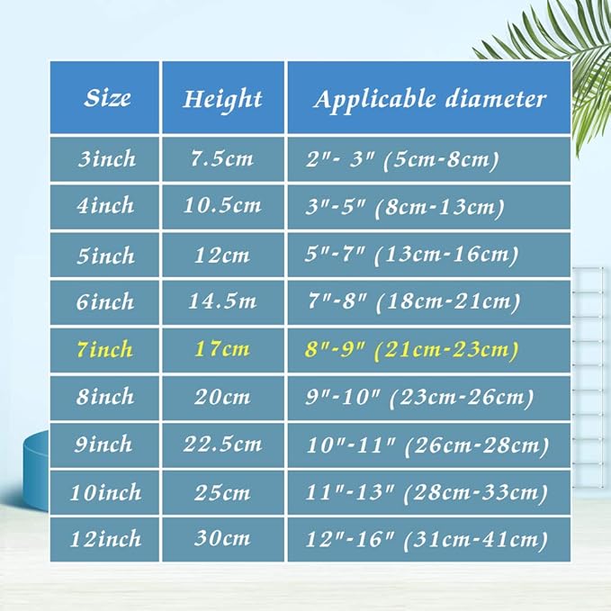 Artliving 7 Inch Black 12pcs/Set Plastic Easels Plate Display Stands Picture Frame Stand Holder