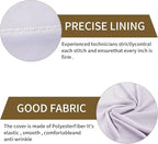 10 Pcs White Washable Removable Universal for Wedding Party Dining Banquet Polyester Spandex Stretch Slipcovers Chair Covers