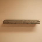 Urbandi Rustic Distressed Floating Shelves, Set of 2, Handmade Out of Pine Wood, 3 Inch Thick, Made in USA (Aged Barrel, 36Lx3Hx6D)