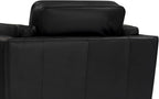Valencia Artisan Full Leather Accent Chair 41.5” | Pure Full Italian Nappa Leather Chair, Solid Wood Accent, Ultimate Comfort, Black