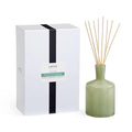 LAFCO New York Signature Reed Diffuser, Fresh Cut Gardenia - 15 oz - Up to 9 Months Fragrance Life - Reusable, Hand Blown Glass Vessel - Natural Wood Reeds - Made in The USA