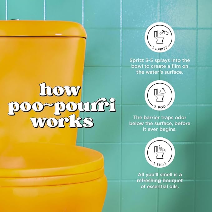 Poo-Pourri Before-You-Go Toilet Spray, Maple Pumpkin, 2 Fl Oz – Maple, Pumpkin and Smoked Vanilla 2 Pack