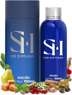 Malibu No.1003 Hotel Diffuser Oil Refill, 5.07 Fl oz | 150ml, Luxury Home Scent Fragrance Oil for Diffuser Ultrasonic and Waterless Diffuser Oil and Crafting, Long-Lasting Aroma