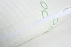 2 Pack King Size Rayon Derived from Bamboo Pillows, Cooling Shredded Memory Foam Pillow Sets for Sleeping for Back, Stomach, Side Sleepers, Adjustable,, Washable Cover, King (Pack of 2)