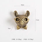 Animal Heads Wall Art Decor,3D Wall Mount Ornament, Aesthetic Gold Wall Sculpture Home Decor, Resin Animal Head Wall Hanging Decoration for Family Living Room Bedroom Bathroom Kitchen Gift (Rat)