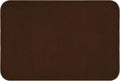 House, Home and More Skid-Resistant Carpet Indoor Area Rug Floor Mat - Chocolate Brown - 2 Ft X 3 Ft - Non Slip Rubber Backing, Stain Resistant, Dog Friendly, Living Room Bedroom Kitchen Entryway