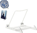 KINGDOM SOLUTIONS MADE IN USA 48-Pack Adjustable Acrylic Easels - Plate Stand - Sturdy Book Stand for Art, Pictures, Plates, Frames - Unique on the Market