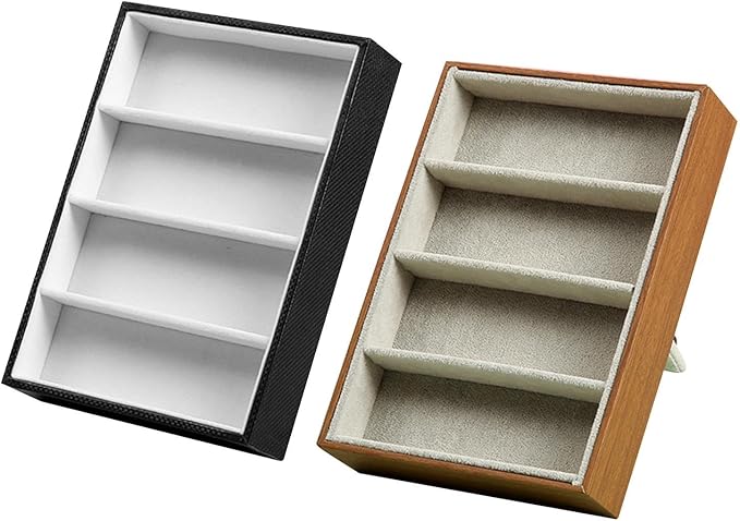 4 Slot Eyeglass Sunglasses Organiser Case Jewelry Watches Sunglass Show Tray Glasses Storage Rack