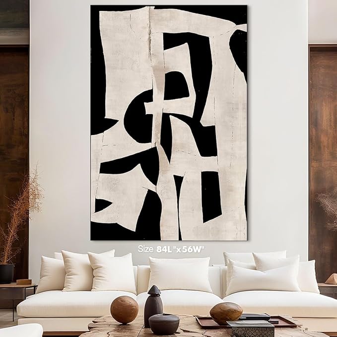 Living Room Decor Framed Wall Art Black Mens Office Decor Picture for Bedroom Dining Room Paintings Vintage Room Decor