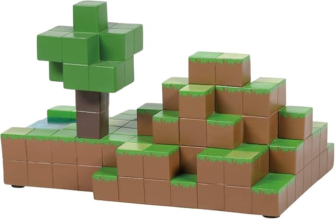 Department 56 Minecraft Village Diamond Lit Building, 4.75 Inch, Multicolor