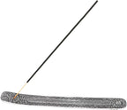 Hosley Antique Silver Aluminium Incense Holders. Set of 1, Each 9.5-Inch-Long Holder, Rich Antique Silver Finish Adding Rustic Charm to Any Room, Perfect for Home Ambiance and Décor
