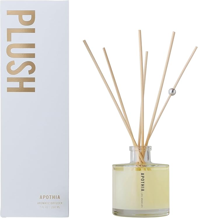 APOTHIA - Scene Aromatic Diffuser | Fig & Juniper Berry | Premium Essential Oils | Up to 12 Months | 7 oz | 200 ml | Small Batches for Luxury Quality in Elegant Glass Bottle