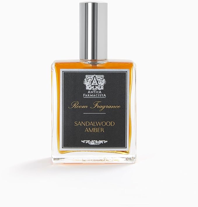Antica Farmacista Room Spray - Elegant House Spray - Long-Lasting, Room Fragrance - Luxury Gift for Housewarming - Sandalwood Amber, 3.4 fl oz