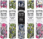 Poo-Pourri Before-You-Go Toilet Spray, Travel Size 10 mL, 5 Pack