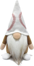 Little Baseball Gnomes Plush Ornaments Cute Swedish Tomte Nisse Dwarf Gnome Doll Sports Game Fans Gifts Tiered Tray Home Decoration