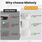 3-Light Square Bathroom Light Fixture, Brushed Nickel Modern Vanity Light with White Marble Glass Shade, for Bathroom Mirror, Living Room, Bedroom, Hallway, E26 Base