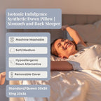 Isotonic Indulgence Synthetic Down Pillow | Back & Stomach Sleeper (King)