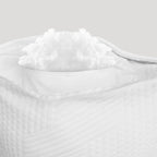 WELLCO Medium Firm Pillow King Size 34 x 20 inch, Bed Pillow with Adjustable Insert and 1 Cooling Pillowcase, Not Only Provides Stronger Support But Aslo Comfortable