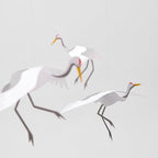 Crane Hanging Mobile - 18 Inches - High Quality - Handmade in Denmark by Flensted