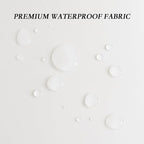 Oubonun 12x20 Outdoor Pillow Inserts (Pack of 4) - Square Waterproof Throw Pillow - Decorative Throw Pillows Insert for Couch Sofa Bed Patio Furniture - White Pillows