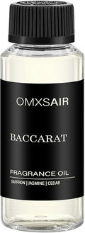 Baccarat Hotel Diffuser Oil Inspired by Baccarat 4.1 Fl Oz(120ml) - Hotel Fragrance Diffuser Oil & Home Luxury Scents - Saffron, Cedar,Ambergris Essential Oils Blend for Aromatherapy Diffuser