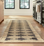 Generic Natural Jute Braided Hemp Runner Rug, 2.6x8 Ft, Modern, Stain Resistant, Water Resistant, Handmade, Indoor, Kitchen, Hallway, Stairs, Bedroom, Living Room, Dining Room, Entryway, Prayer