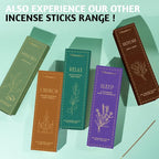 Folkulture Restore Incense Sticks with Holder (100 Sticks)| Oud Luxury Incense Stick for Meditation, Aromatherapy, Gifts for Women | No Charcoal,Organic,Non Toxic, 45 Mins