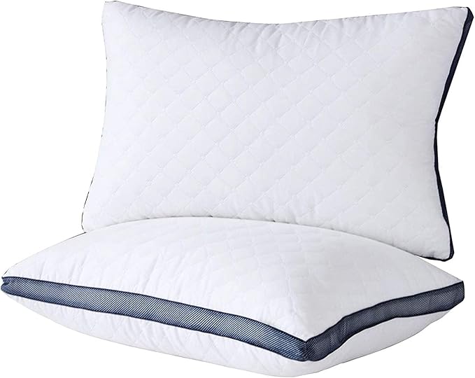 Meoflaw Pillows for Sleeping(2-Pack), Luxury Hotel Pillows Standard Size Set of 2,Bed Pillows for Side and Back Sleeper (Standard)