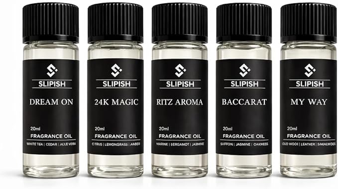 Hotel Diffuser Oil Discovery Kit – 5 × 20ml Fragrance Oils | Inspired by Elite 5-Star Hotel Scents | Aromatherapy Oils for Home, Office & Car Diffusers | Saffron, Leather, Sandalwood & More