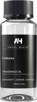 Hotel Scents Diffuser Oil Cabana - Aromatherapy Fragrance Inspired by Ritz Carlton Diffuser Scent - Luxurious Aromatherapy Oil with Bergamot, Jasmine, Marine - Luxury Home Scents Refill - 120mL
