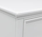 Signature Design by Ashley Fortman Casual 5 Drawer Chest for Bedroom, White