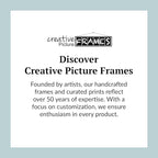 Creative Picture Frames 7 x 10 Magazine National Geographic Frame with Full-Strength Glass, Holds Up To A 1/4" Thick Media with Installed Hangers for Easy Mounting, 8x12 Black Frame with Black Mat