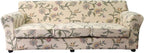 KRFOONN 4 Piece Stretch Sofa Couch Covers for 3 Cushion Couches Printed Sofa Slipcover with 3 Separate Seat Cushion Covers Washable Sofa Slip Covers Furniture Protector for Pets Kids (Large, 05)
