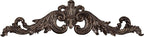 Salvatar Wall Art Topper | Wide Picture Design | Antique Bronze Metallic Finish | Openwork Acanthus Leaf Scrolls with Ornate Fleur De Lis | Hang Alone or Above Artwork or Framed Family Photographs