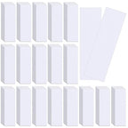 Landhoow 400 Pcs Perfume Essential Oils Tester White Test Strips Testing Perfume Paper Strips Testers Strips for Essential Oil Scent Fragrance Widened 3.94 x 1.18 Inches