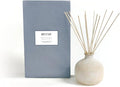 Blueme Nostalgia Diffuser | Bergamot & Musk | 5.92 Fl Oz - Refillable Wellness Diffuser, Contains Essential Oil, Sustainable, Hand Finished, Premium, Luxury Ceramic, Natural Rattan Reeds, | Small
