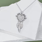 Dream Catcher Necklace for Women 925 Sterling Silver Dream Catcher Pendant Necklace Dreamcatcher Jewelry for Women
